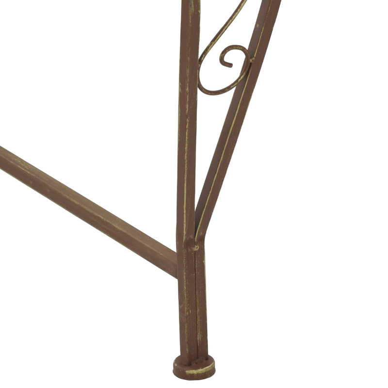 Outdoor Bench, Antique Brown