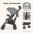 Dream On Me Volgo Twin Umbrella Stroller-115616725