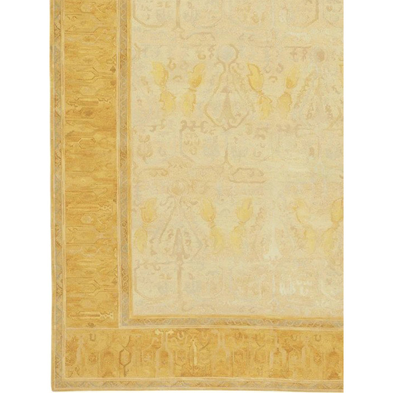 ASRS60760GLPE Hand Knotted Wool Area Rug, Rectangle 8' x 10'