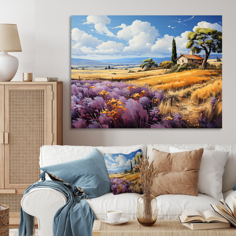 " Italy Val Dorcia Harmony ", 24" H x 32" W, Wrapped Canvas