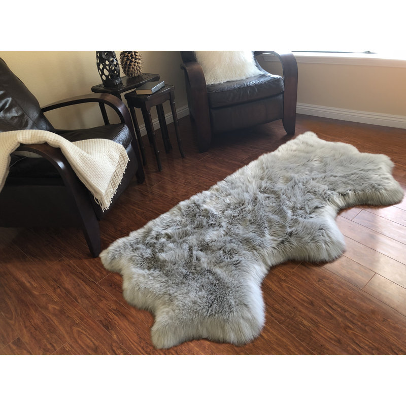 Whetsel Performance Sheepskin Indoor Rug, Novelty 3' x 5'