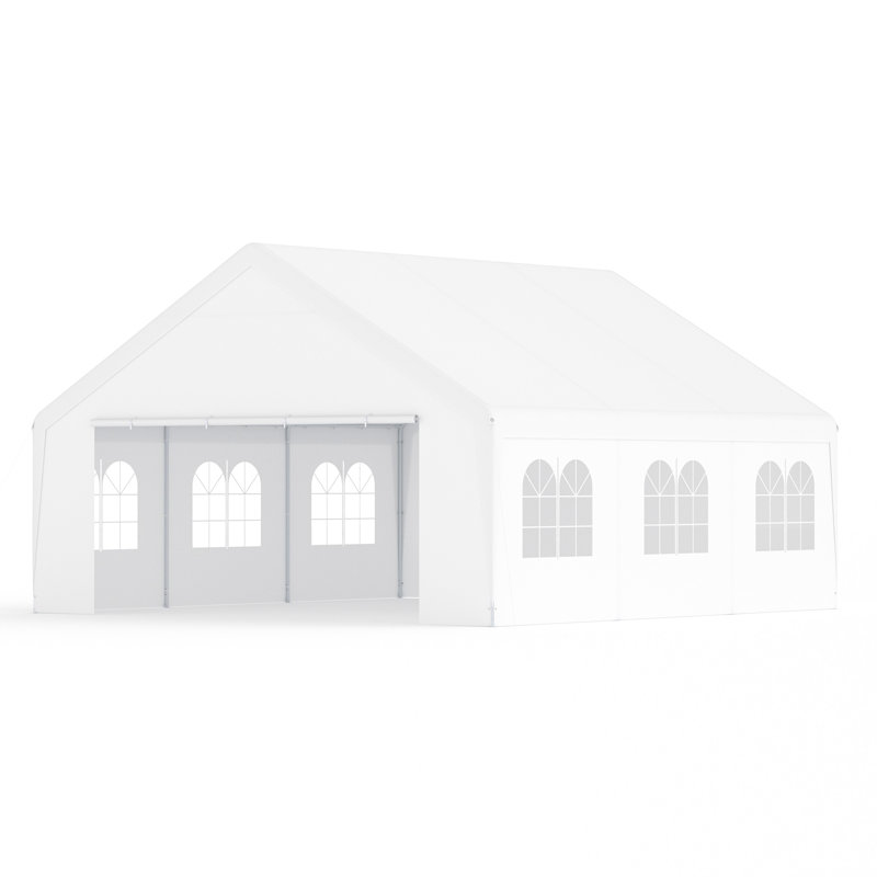 Carports Party Tent Canopy, 20 ft x 20 ft