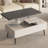 Lift Top Coffee Table With Storage Drawer,Modern Tea Table,3 In 1Center Table