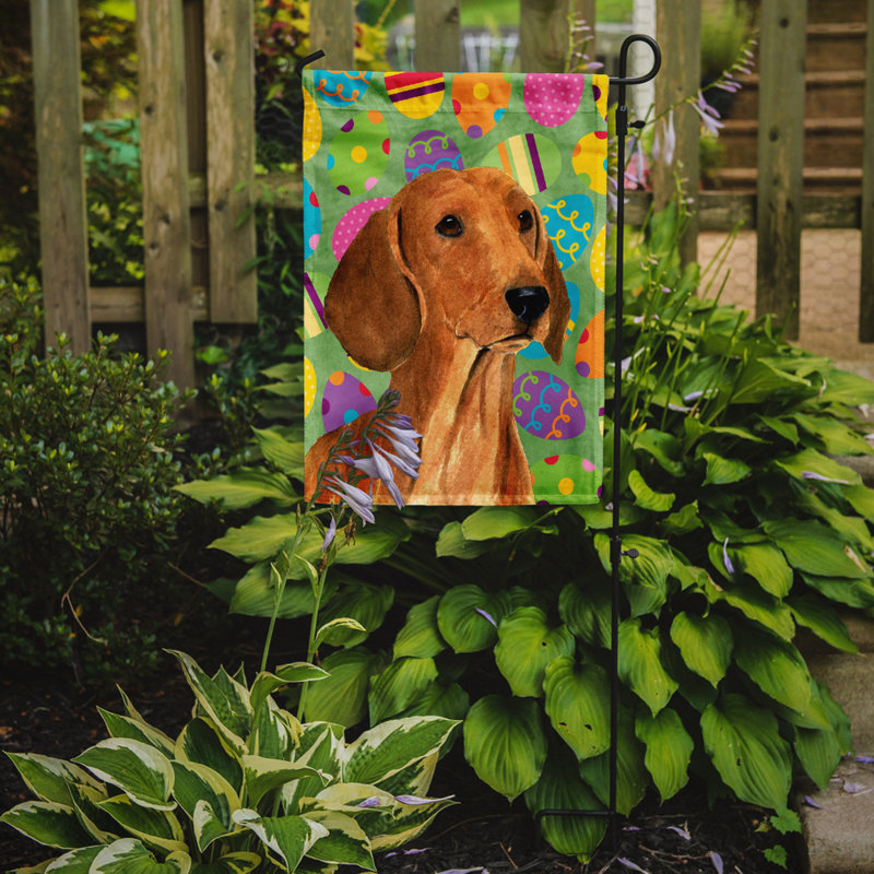 Drapeau de jardin Atara, Teckel 6