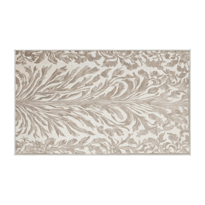 Machine Washable White Area Rug