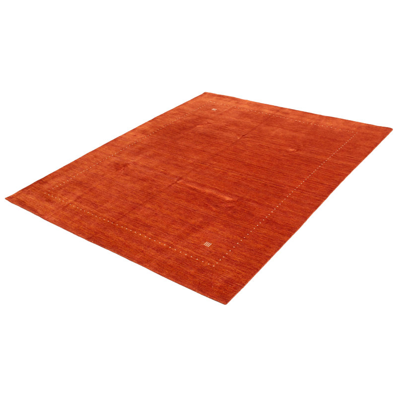Tapis cuivre foncé Kashkuli Gabbeh 8 pi 0 po x 9 pi 9 po