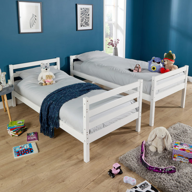 Lansford Single (3') Splitable Bunk Bed, White
