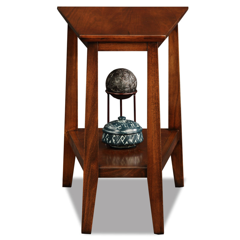 Hazleton Solid Wood Wedge Table, Sienna