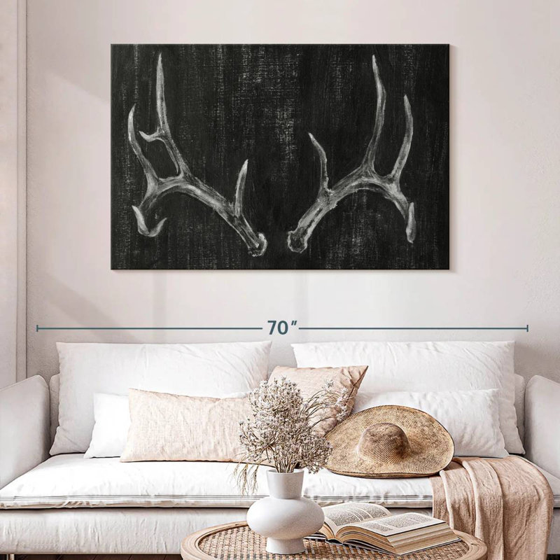 Senne Rustic Antlers I, 32" H x 48" W