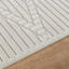 White Modern Outdoor Rug, Geometric Stain-Resistant Easy to Clean Rug For Patio, Balcony, Decks & Garden-838864769