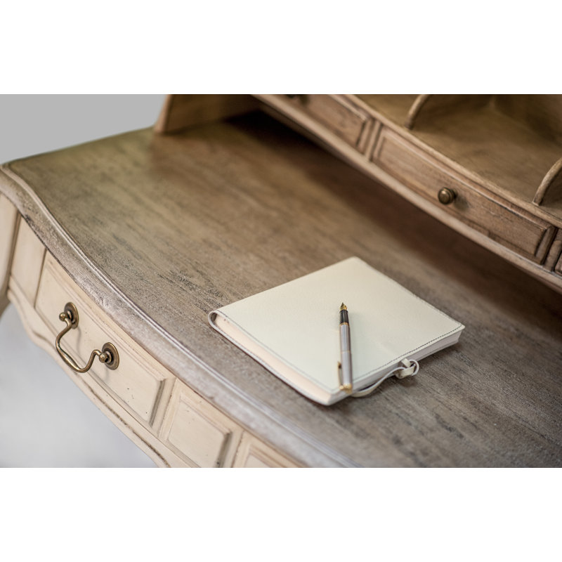 Allevard Solid Wood Top Writing Desk