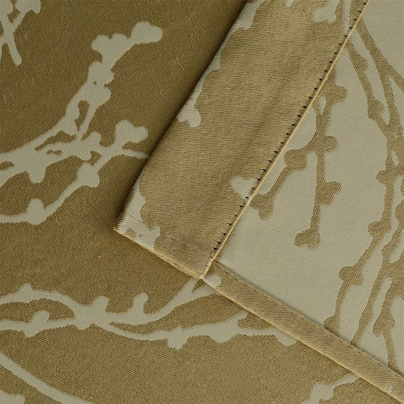 Inoue Blackout Curtain Pair, Gold