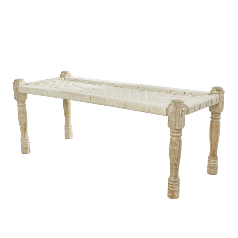 Brette Mango Wood Bench