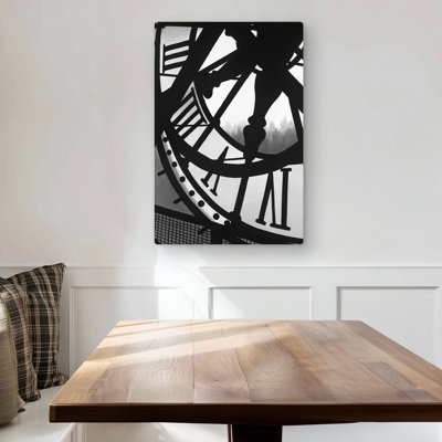 Giant Clock in Orsay Museum - Metal Print for Home Decor