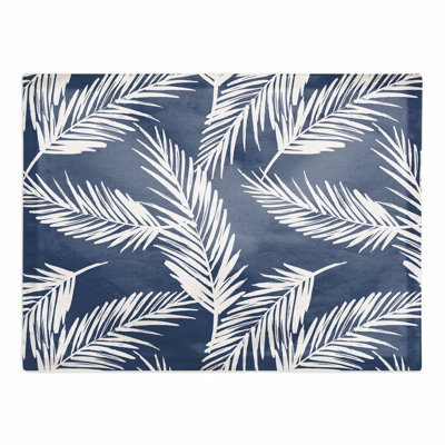 Rosio Polyester Floral Rectangle Placemat