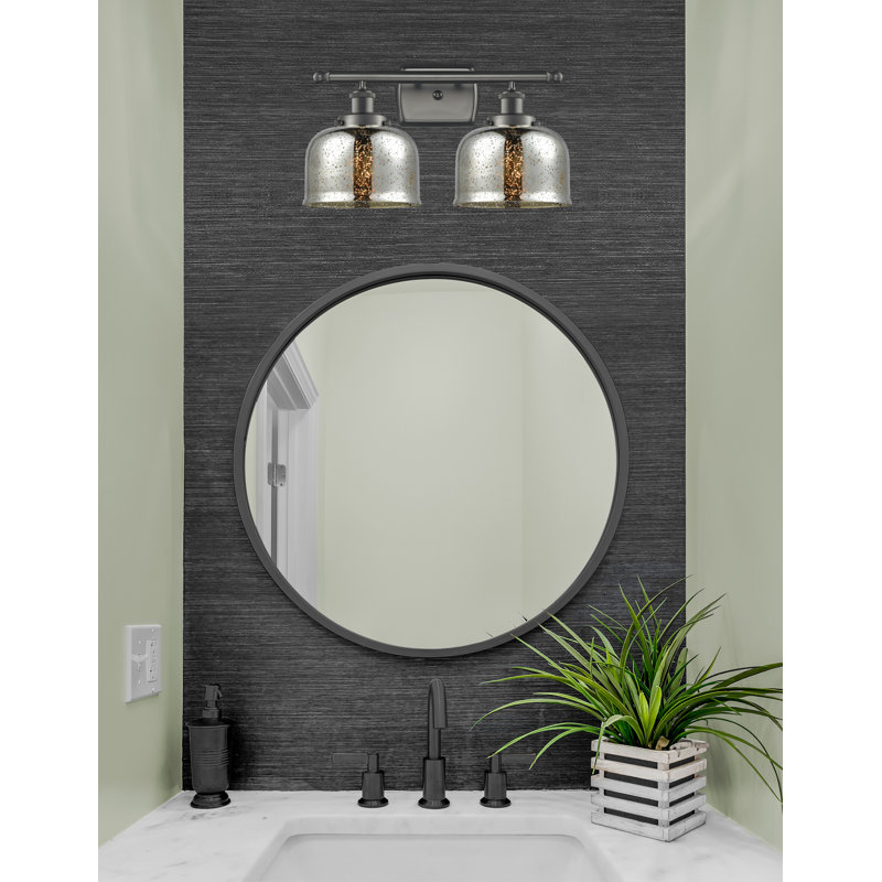 2 - Light Dimmable LED Bath Bar, Oil Rubbed Bronze