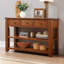 Console en bois massif 48,82 po Donik-452252137-458697930-458697931