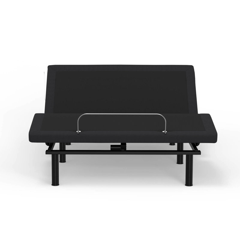 Base pour grand lit avec ports et mains - Commandes de la voix pour plus de confort, réglage zéro, massage relaxant - Interface utilisateur