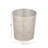 Modern Perforated Design Round Metal Waste Basket-71103995