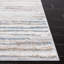 Tapis rayé gris / bleu / ivoire Minkley-279435392