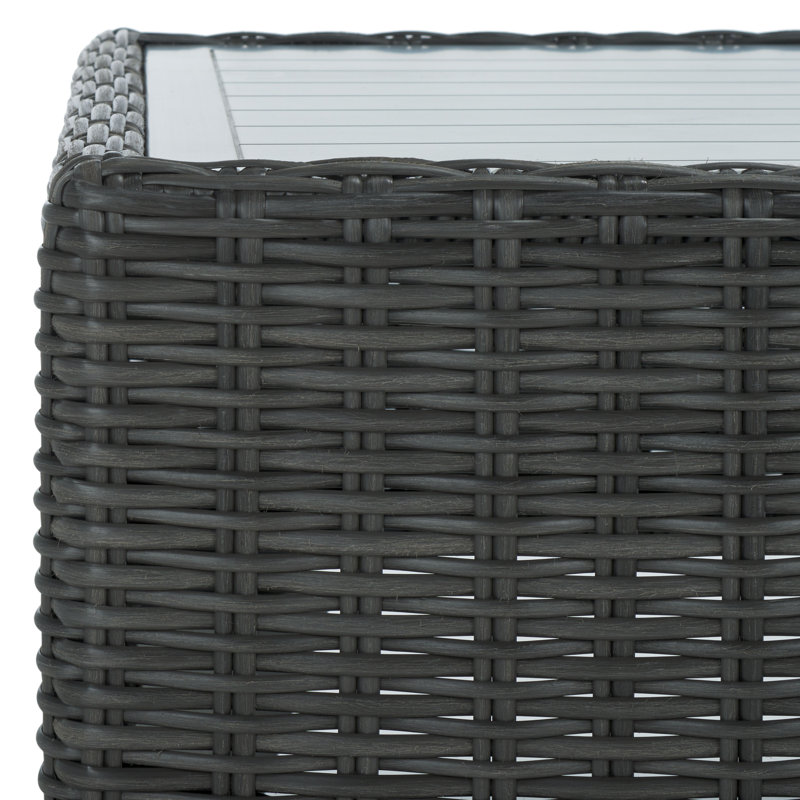 Margarita Outdoor Coffee Table, Dark Gray