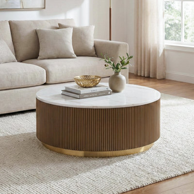 Table basse en marbre Kirtin