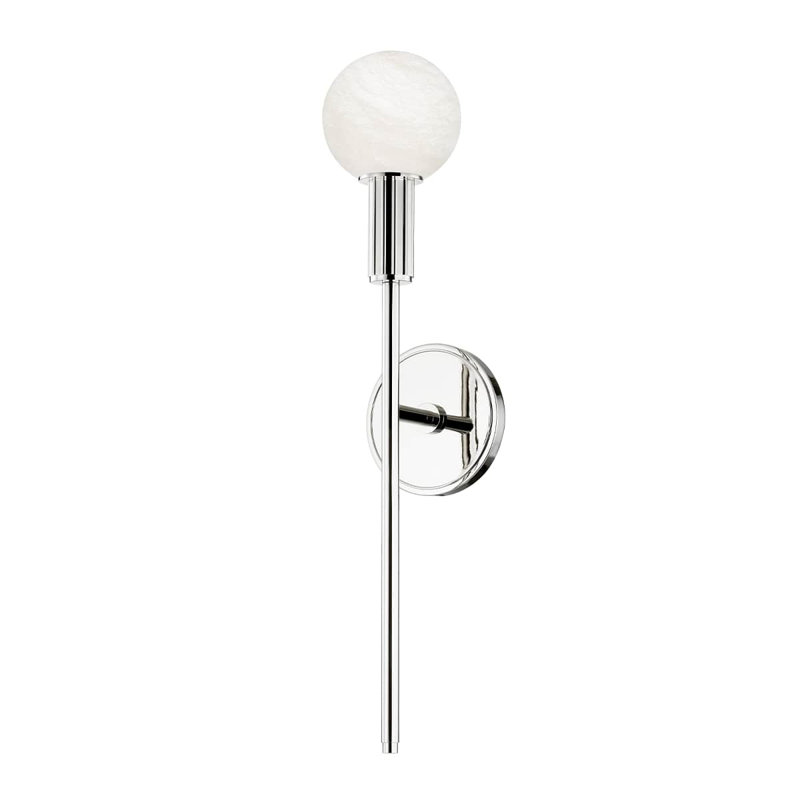 Murray Hill Polished Nickel 1-Light LED Wall Sconce