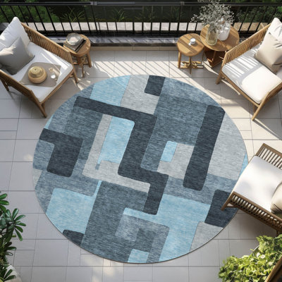  Chayden Non-Slip Indoor / Outdoor Area Rug
