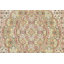 Tapis rouge en laine noué à la main de conception unique 6 pi 3 po x 9 pi 4 po Lyde