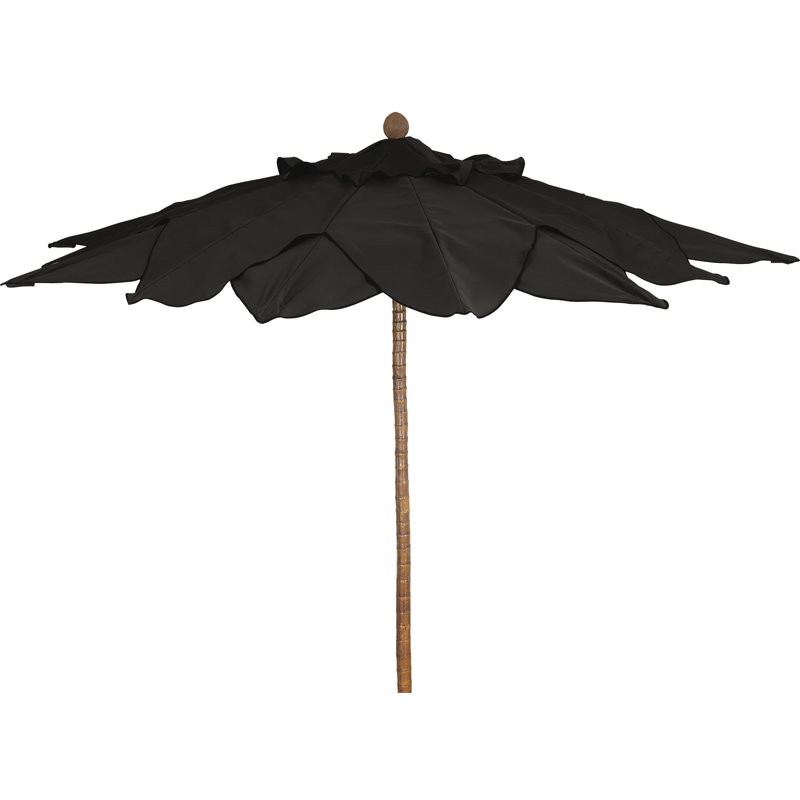 Parasol de marché 9 pi Prestige, Sunbrella® - noir