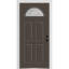 Porte d'entrée pré-suspendue en fibre de verre 1/4 panneau 4 panneaux Grace Grace-1663691289-1663691294-1663691233