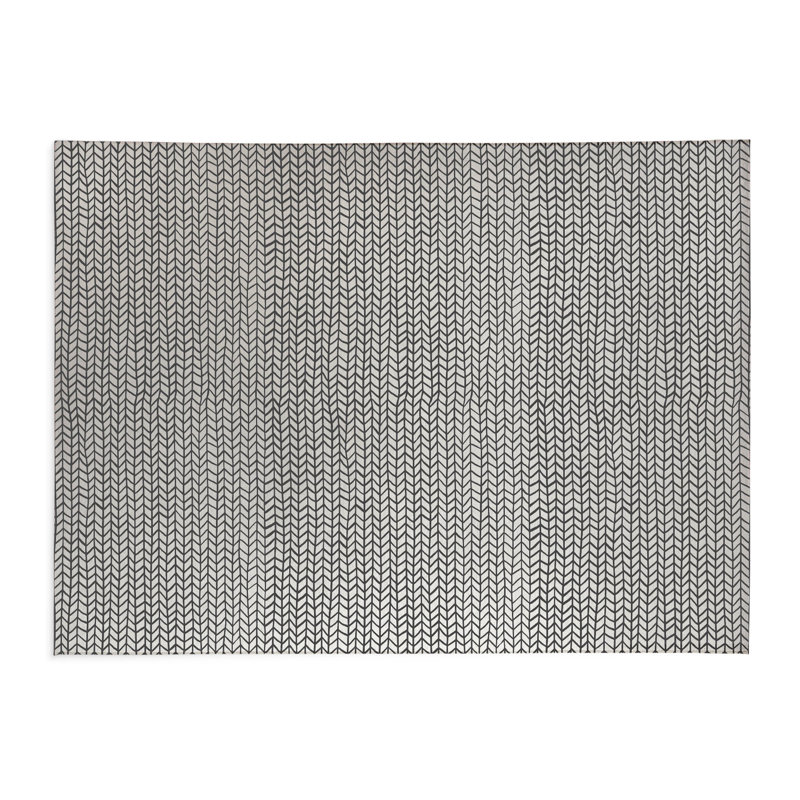 Paillasson Chevron, Ivoire ivoire, L 60 po x L 84 po