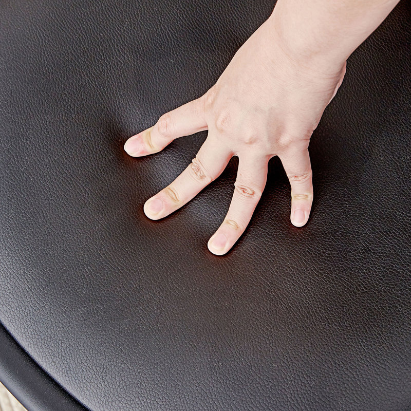Chaise de bureau Corrado, Noir / noir