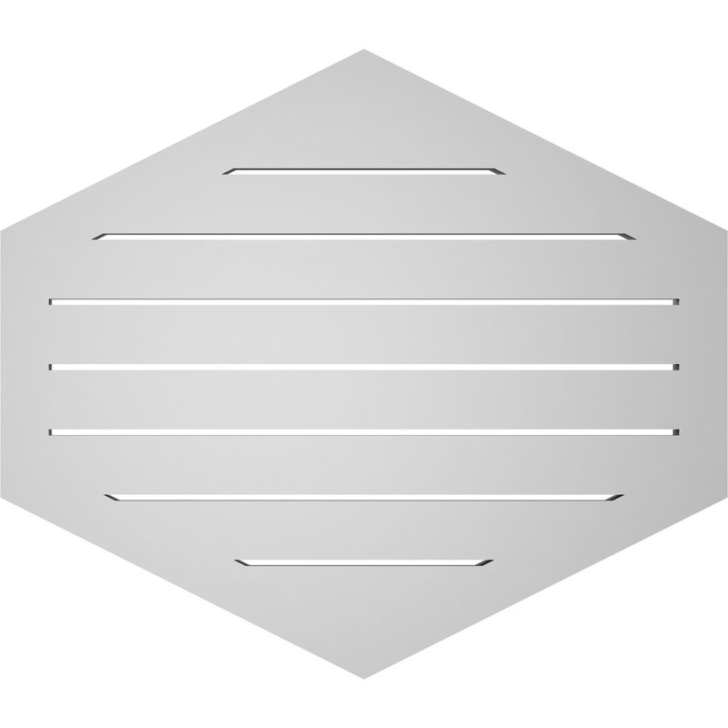 Pente verticale verticale en uréthane 6 pi, H 26 po x l 30 po x P 1,5 po