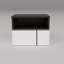 Hailey 50cm W Manufactured Wood Bedside Table