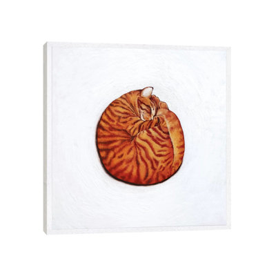 Round Peg 1 Piece Painting on Canvas