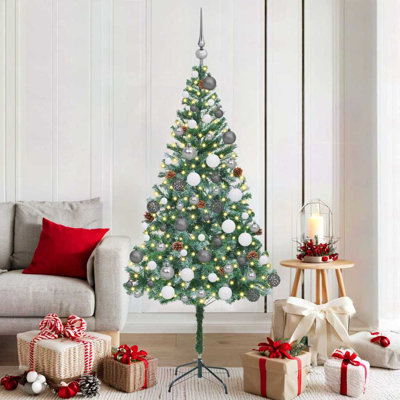 5.91' H Lighted Artificial Christmas Tree