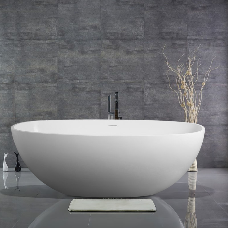 Baignoire de trempage autoportante 65,2 po. X 29,7 po. 65,2 po. X 29,7 po.
