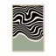 Cadre mural 14 po x 11 po Modernist Quartet II