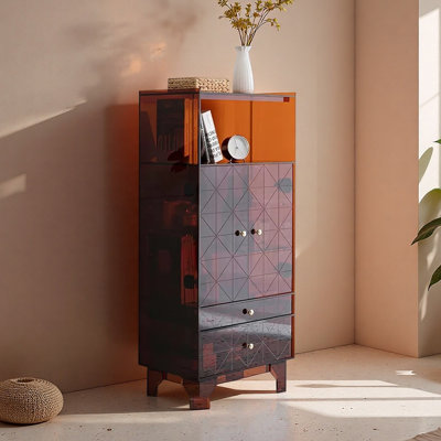 Armoire moderne et multifonctionnelle en acrylique