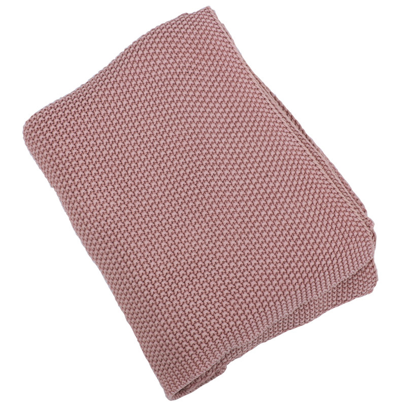 Knitted Throw Blanket