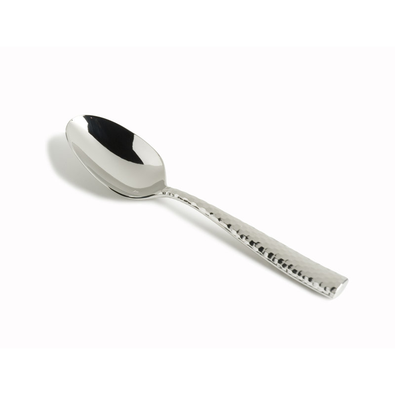 Lucca Faceted 18/10 Stainless Steel Espresso Spoon