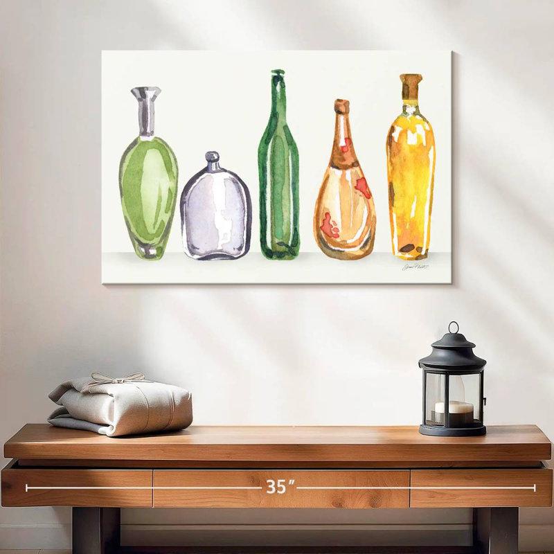 Bouteilles en verre Yarlin, H 16 po x l 24 po