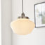 Choquette 1 - Light Schoolhouse Pendant-70573325-70573326