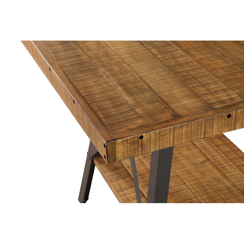 Brinley Solid Wood Top Dining Table