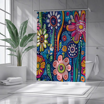Rideau de douche Vibrant Floral