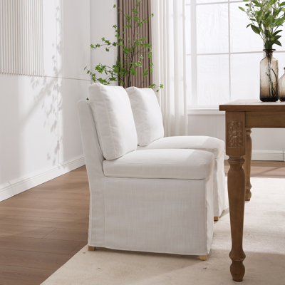 Solid Wood Upholstered Dining Chairs