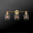 5-Piece Matte Brass All-In-One Bathroom Hardware Set-72161401