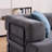 Fold Out 78.5" Convertible Bed With 2 Pillows, Foam Spring Floor Mattress, 3 - Seater Futon For Living Room, Office, Apartment, Corduroy, Flexible Combination Futon, No Assembly-175622215