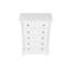 Commode verticale avec boutons décoratifs et pieds en oignon-831244081
